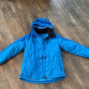 L.L. Bean Vibrant Blue Puffer Jacket